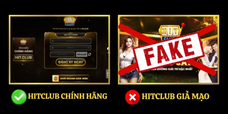 Cảnh báo giả mạo HITCLUB trên mạng xã hội 1 hitclub giả mạo