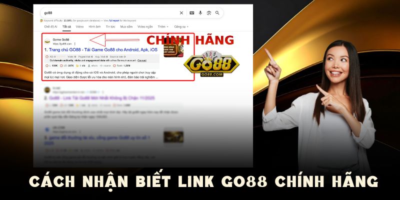 GO88 Chính Hãng - Dấu Hiệu Nhận Diện Trang Thật Giả 2 Cách nhận biết link chuẩn GO88